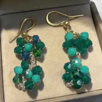 Brincos Verde